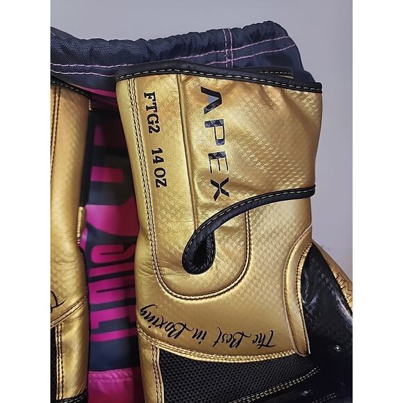 Ringside Apex Flash Sparring Gloves FTG2 14 OZ Set . Read Description - Picture 5 of 7